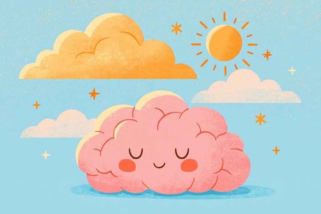 Le déconditionnement mental et la neutralité émotionnelle permettent au cerveau de retrouver son calme face aux acouphènes.