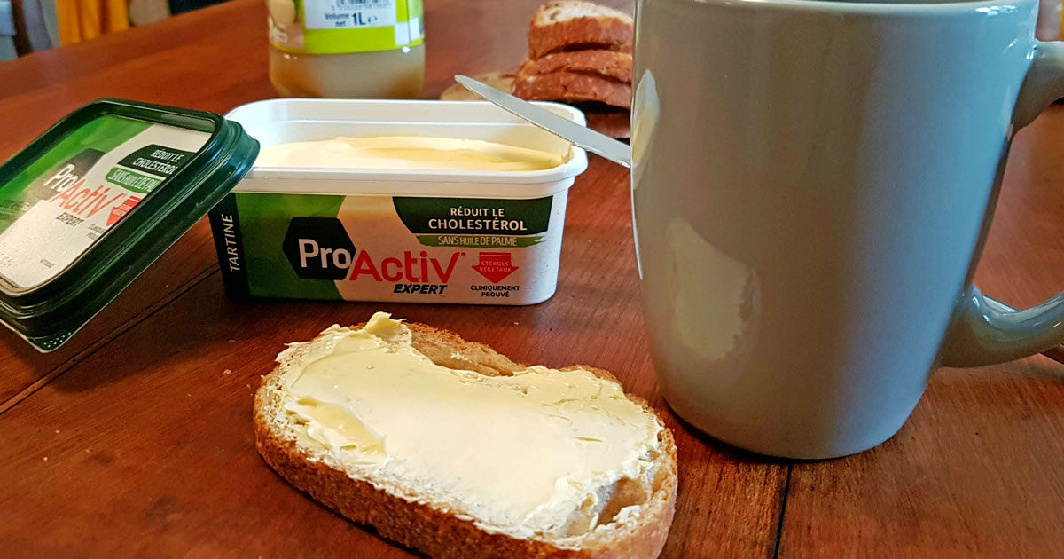 ProActiv Expert la meilleure margarine anticholestérol ? PBE